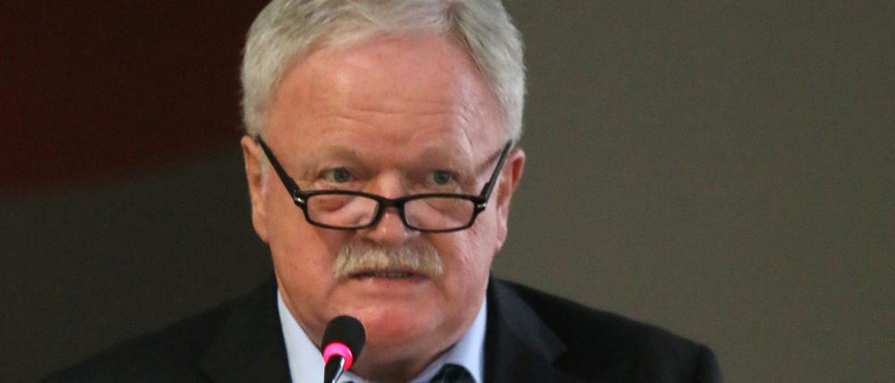 Wolfgang Neubert geht in seine dritte Amtszeit als Präsident des Landessportbundes Brandenburg.