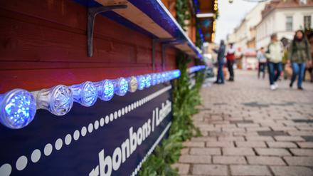 Ab dem 26. November hat der Weihnachtsmarkt auf der Brandenburgerstraße in der Potsdamer Innenstadt geöffnet.
