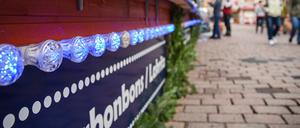 Ab dem 26. November hat der Weihnachtsmarkt auf der Brandenburgerstraße in der Potsdamer Innenstadt geöffnet.