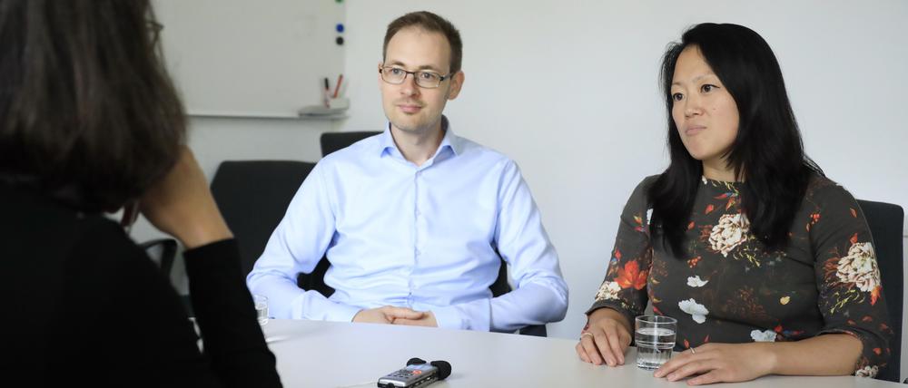 Stefan Kabisch und Soyoung Q Park (rechts).