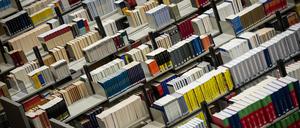 Bücher, Bücher, Bücher: Auf der Brandenburger buchmesse werden ganz besondere Exemplare vorgestellt. 