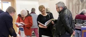 Verlage und Buchmacher aus Brandenburg auf der zweiten Buchmesse "Schöne Bücher aus Brandenburg".