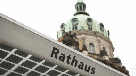 Sitz der Stadtverwaltung: Das Stadthaus an der Friedrich-Ebert-Straße in Potsdam.