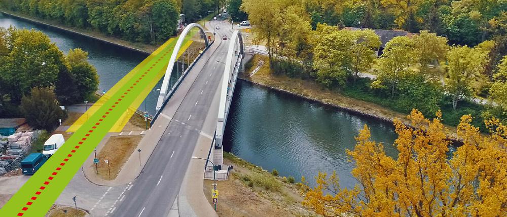 Visualisierungen für die Tramtrasse nach Krampnitz in Potsdam