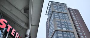 Stern Plaza, das höchste Wohnhochhaus in Potsdam.