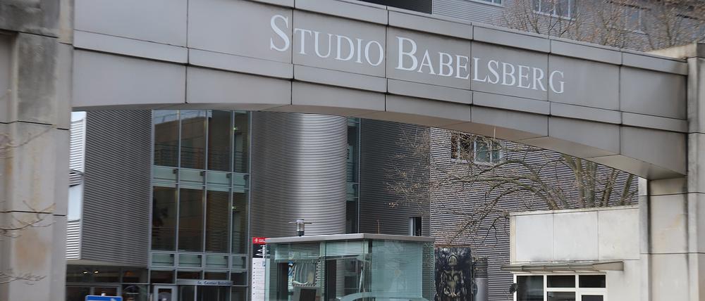 Der Eingang zum Studio Babelsberg.