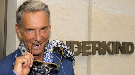 Wolfgang Joop im Jahr 2009 vor seinem Geschäft "Wunderkind".
