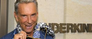 Wolfgang Joop im Jahr 2009 vor seinem Geschäft "Wunderkind".