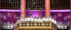Weltberühmt ist der Chor der Wiener Sängerknaben, hier bei einem Weihnachtskonzert in Wien im Jahre 2013. Am Freitag um 19.30 Uhr tritt der Chor in der Nikolaikirche auf.