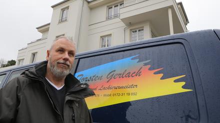 Maler- und Lackierermeister Torsten Gerlach.