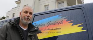 Maler- und Lackierermeister Torsten Gerlach.