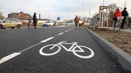 Der 645 Meter lange Straßenabschnitt zwischen Saganer Straße und Quermathe soll die Region entlasten.
