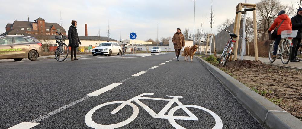 Der 645 Meter lange Straßenabschnitt zwischen Saganer Straße und Quermathe soll die Region entlasten.