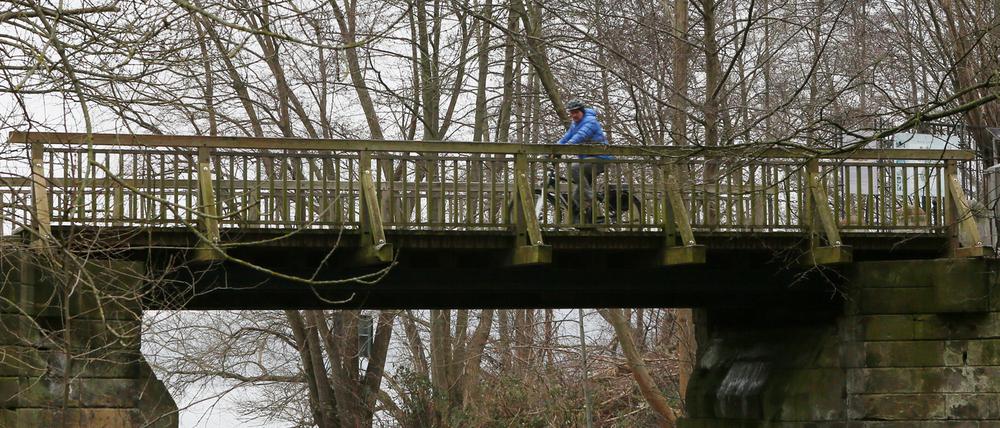 Die Schwanenbrücke wurde am 13. Dezember 2019 gesperrt.