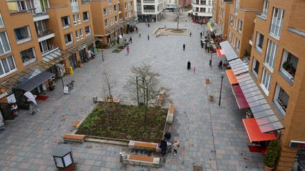 Der Rathausmarkt in Kleinmachnow