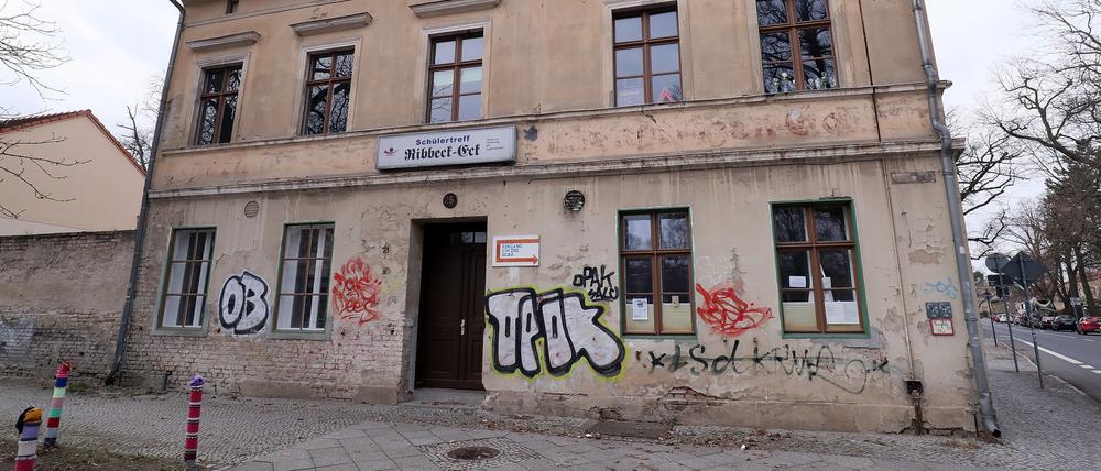 Der Jugendtreff Ribbeckeck in Potsdam wird saniert.