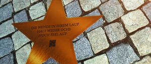 Ein Entwurf für das Demokratiedenkmal am Luisenplatz - insgesamt hatten neun Künstler Vorschläge gemacht.