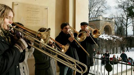 Das Neujahrskonzert auf dem Pfingstberg am 1. Januar 2019. 