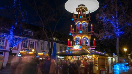 Heute kann der Blaue Lichterglanz wieder besucht werden.
