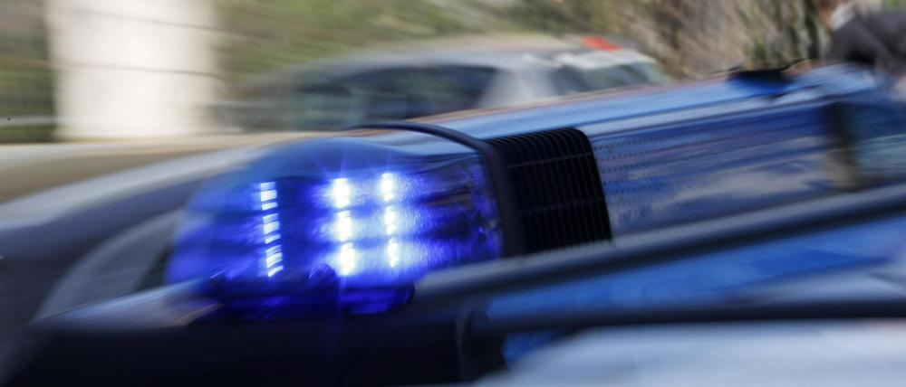 Polizei im Einsatz.