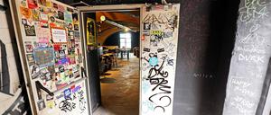 Der Eingang zum "Archiv". Das alternative Kulturzentrum wird derzeit grundlegend saniert.