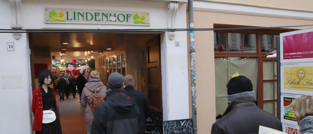 Vor dem Aus. Die Einkaufspassage im Lindenhof wird so bald nicht mehr bestehen.