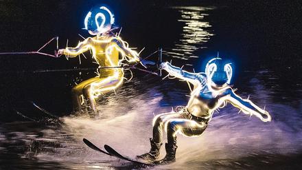 Beim Caputher Fährfest präsentiert der Wasserskiclub Caputh Preußen wieder eine Show auf dem Caputher Gemünde präsentieren.