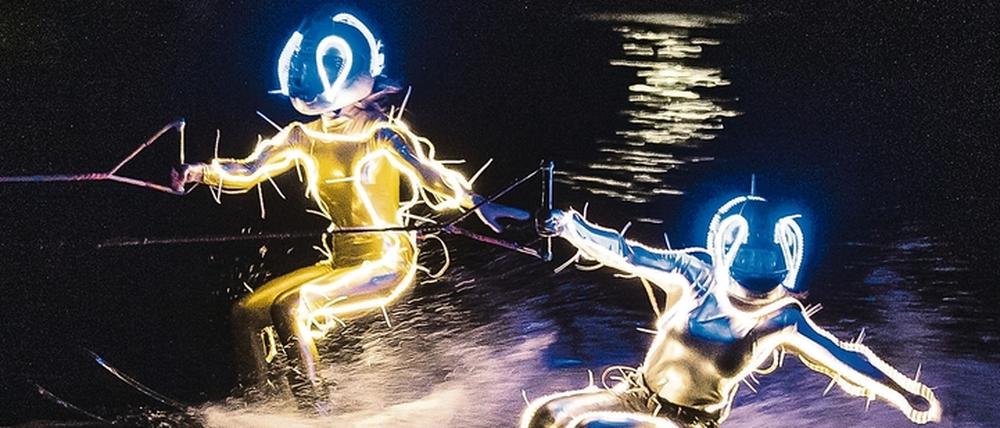 Beim Caputher Fährfest präsentiert der Wasserskiclub Caputh Preußen wieder eine Show auf dem Caputher Gemünde präsentieren.