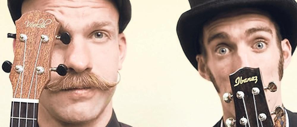 Richard Kimberley und Juri Kussmaul bilden zusammen das Duo „Barada Street“.