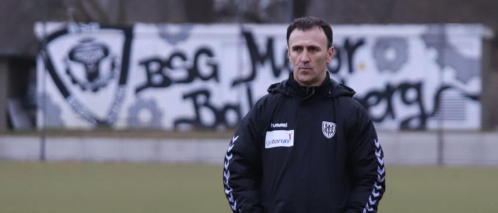Predrag Uzelac steht vor einer schwierigen Aufgabe beim SV Babelsberg 03.