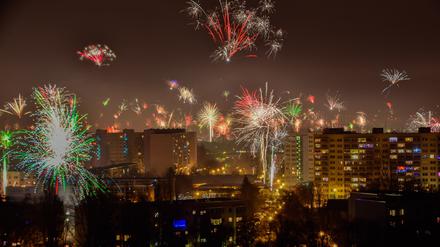 Die Silvester-Böllerei hinterließ in Potsdam wieder viel Müll.