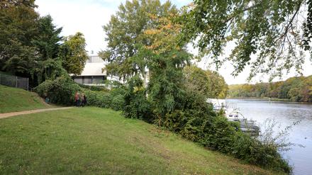 Der Uferweg am Griebnitzsee.