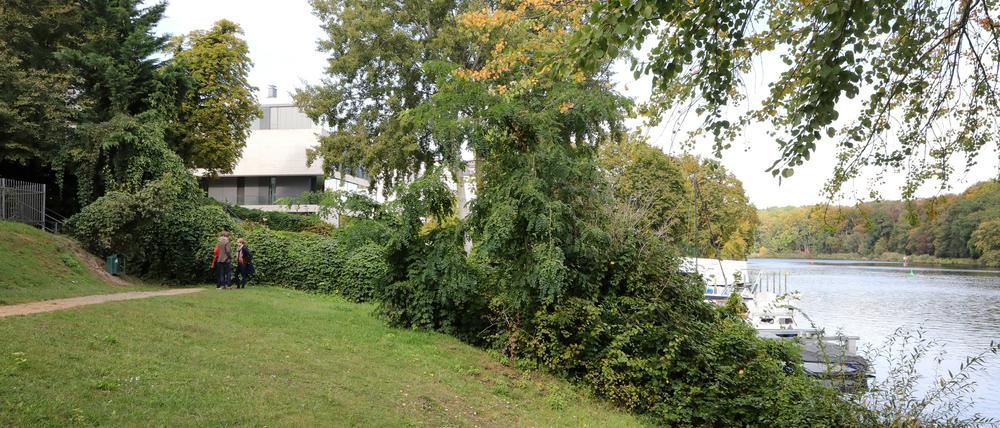 Der Uferweg am Griebnitzsee.