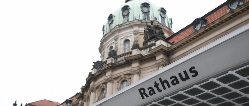 Das Stadthaus an der Friedrich-Ebert-Straße.