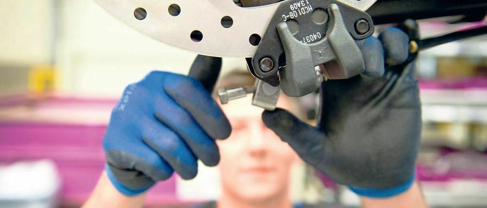 Die Wirtschaft in Brandenburg wächst.