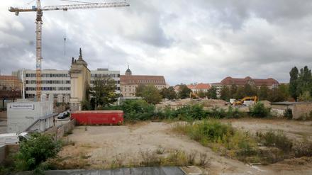 Auf der Brache soll das neue Kreativquartier entstehen.