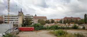 Auf der Brache soll das neue Kreativquartier entstehen.