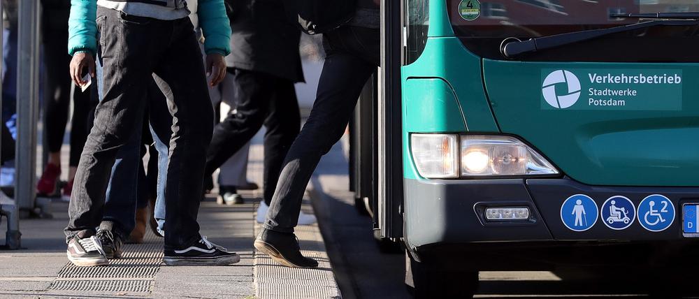 Der Verkehrsbetrieb Potsdam führt derzeit eine Fahrgastumfrage statt.