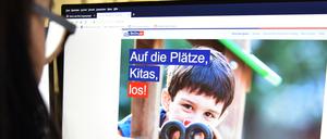 Der Kita-Navigator - so wie hier in Berlin könnte er aussehen