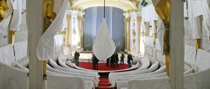 Anfang des Jahres gewährte die Schlösserstiftung einen Einblick in das Theater.
