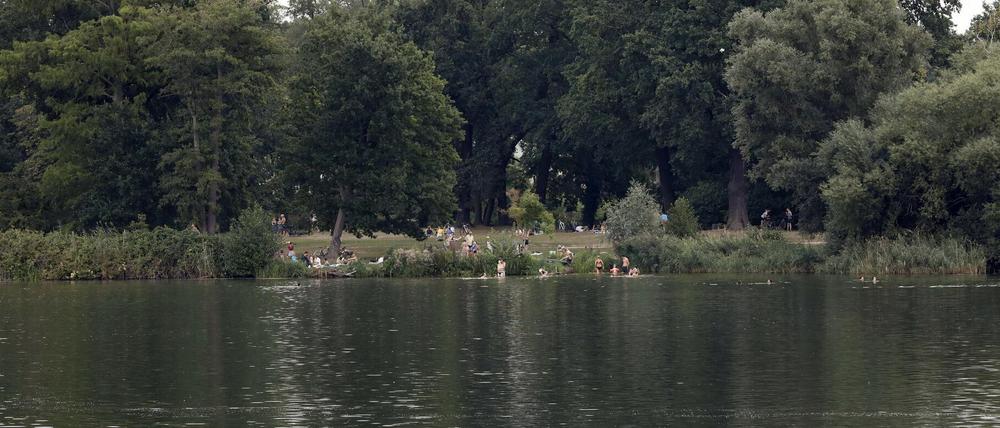 Im Sommer ist der Heilige See ein beliebter Badeort.