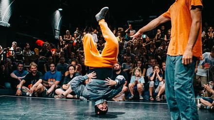 Zum ersten Mal in der fabrik: Breakdance Battle, organisiert von Kulturt Euch! e. V. und dem Stadtjugendring Potsdam e. V.