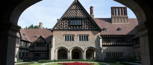 Die Hohenzollern fordern unter anderem Wohnrecht auf Schloss Cecilienhof in Potsdam. 