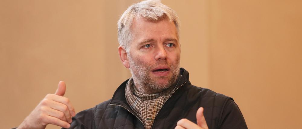 Andreas Hueck, Künstlerischer Leiter des Poetenpacks.