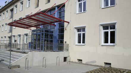 Das Rathaus in Stahnsdorf. 
