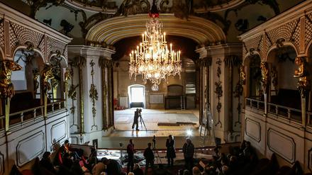 Das Schlosstheater im Neuen Palais von Potsdam-Sanssouci soll mit einer Telemann-Premiere am 20. Juni nach sieben Jahren