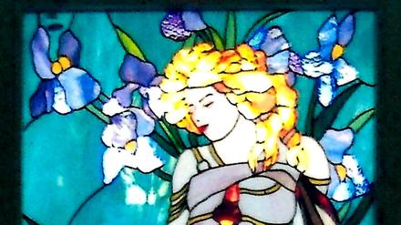 Aus einem Keller in Geltow wurde dieses Glasbild gestohlen.