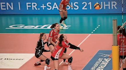 Angeschlagene Top-Angreiferin: Brittany Abercrombie (r.) wird wohl ausfallen.