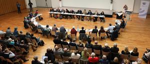 Großes Interesse an der außerordentlichen Sitzung des Hauptausschusses zum Anhörungsverfahren Garnisonkirche.