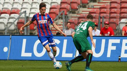 Nulldrei-Neuzugang Alexander Siebeck spielte unter anderem schon für Energie Cottbus. 